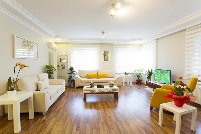Kliniğin bekleme alanı